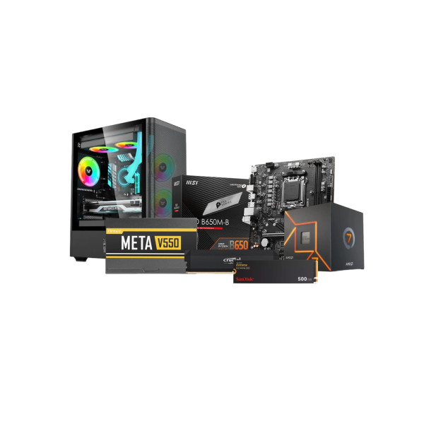 AMD Ryzen 7 7700 16GB DDR5 Performance Desktop PC